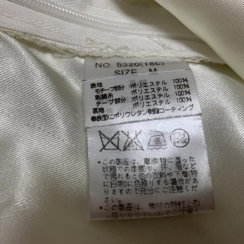 ファビュラス FABULOUS スカート ひざ丈スカート M 花柄 白 / ホワイト / レディース USED 古着 中古 10017267