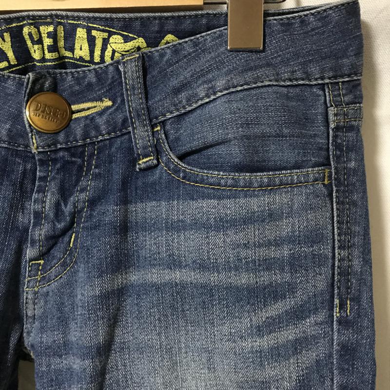 スライ SLY パンツ デニム、ジーンズ ダメージ加工 青 / ブルー / レディース USED 古着 中古 10017296