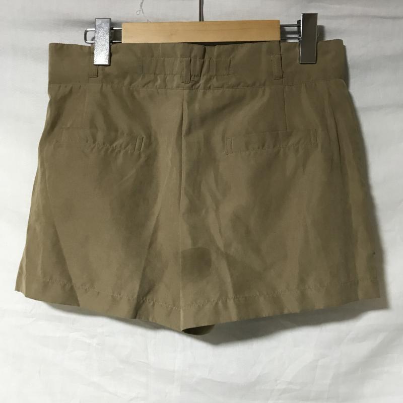 アズールバイマウジー AZUL BY MOUSSY パンツ ショートパンツ S 無地 ベージュ / ベージュ / レディース USED 古着 中古 10017298