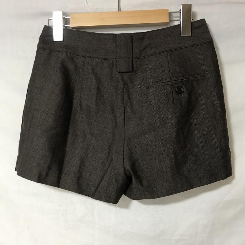 ブラックバイマウジー BLACK BY MOUSSY パンツ ショートパンツ 1 無地 茶 / ブラウン / レディース USED 古着 中古 10017302