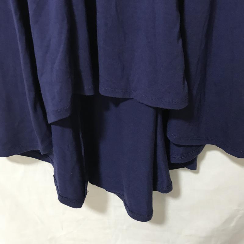 アズールバイマウジー AZUL BY MOUSSY スカート ひざ丈スカート M 無地 青 / ブルー / レディース USED 古着 中古 10017310