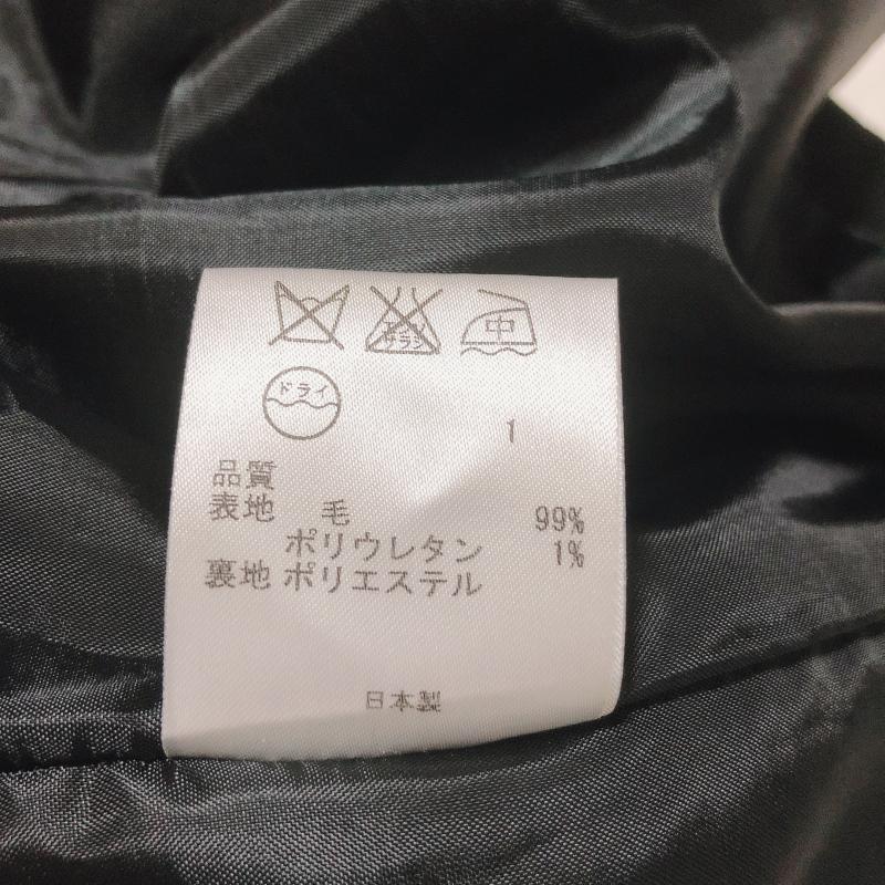 ニジュウサンク 23区 スカート ミニスカート 36 無地 黒 / ブラック /  レディース USED 古着 中古 10017384