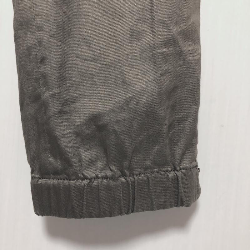 ニジュウサンク 23区 パンツ スラックス リネン混/カプリ丈 36 無地 茶 / ブラウン / レディース USED 古着 中古 10017411