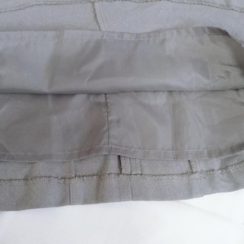 エンネア Ennea スカート ひざ丈スカート 36 無地 灰 / グレー / レディース USED 古着 中古 10017424