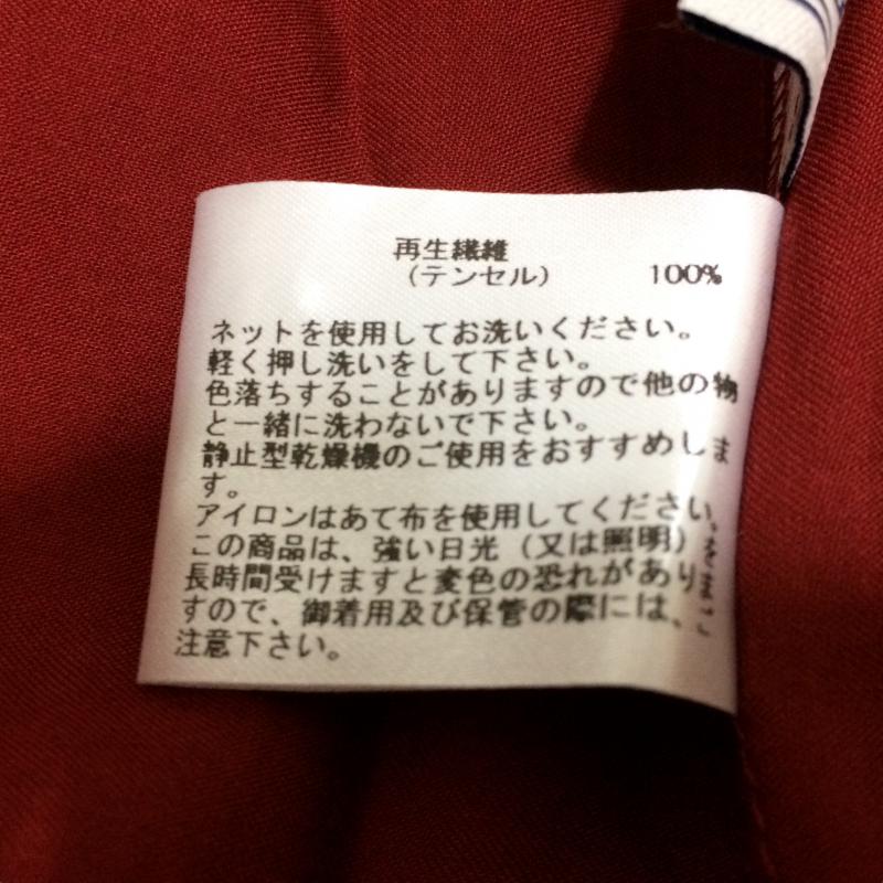 シードレイク Seadrake カットソー 長袖 38 無地 えんじ / ワインレッド / レディース USED 古着 中古 10017474