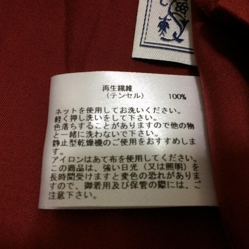 シードレイク Seadrake カットソー 長袖 38 無地 えんじ / ワインレッド / レディース USED 古着 中古 10017476