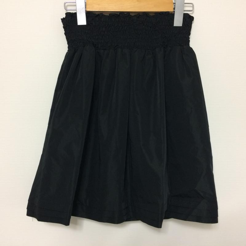 ジュエルチェンジズ Jewel Changes スカート ミニスカート 無地 黒 / ブラック / レディース USED 古着 中古 10017505