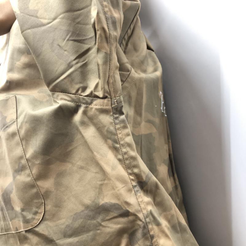 アイテムズ アーバンリサーチ ITEMS URBAN RESEARCH シャツ、ブラウス 七分袖 カモフラ タグ付 バックプリント 38 総柄 X カモフラージュ柄・迷彩 メンズ USED 古着 中古 10017542