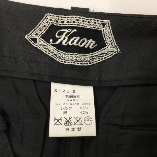 カオン Kaon パンツ ショートパンツ S 黒 / ブラック / レディース USED 古着 中古 10017699