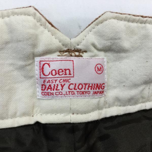 コーエン coen パンツ ショートパンツ M 茶 / ブラウン / レディース USED 古着 中古 10017755