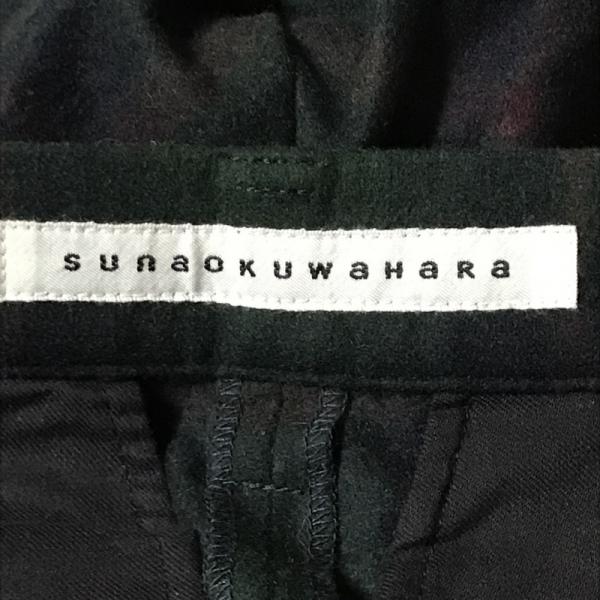 スナオクワハラ SUNAOKUWAHARA パンツ ショートパンツ M チェック 緑 / グリーン / レディース USED 古着 中古 10017905
