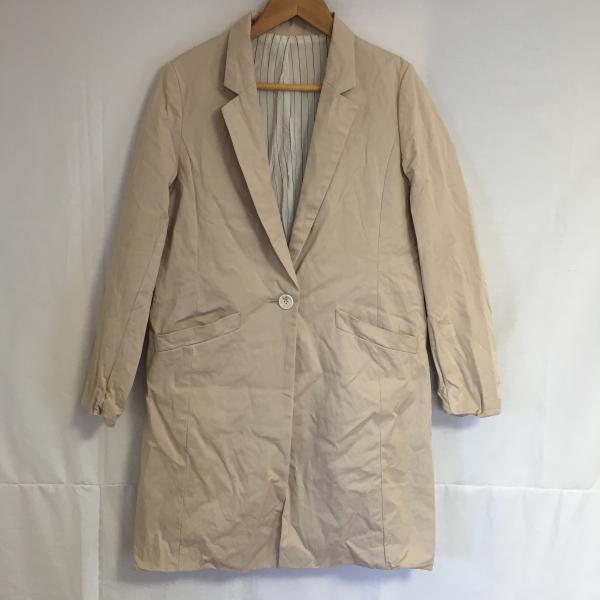 アルアバイル allureville コート コート 2 無地 ベージュ / ベージュ / レディース USED 古着 中古 10018273