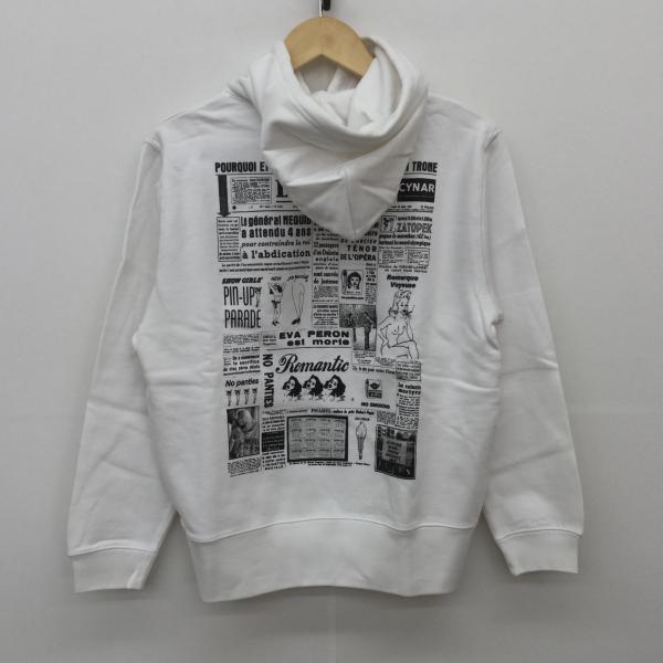 ノーパンティーズ NO PANTIES パーカー パーカー S 白 / ホワイト / メンズ USED 古着 中古 10018468