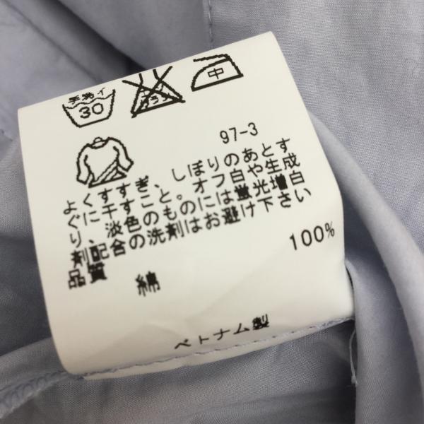フィールドドリーム FIELD/DREAM コート ステンカラー コート 薄手 M 無地 水色 / ライトブルー / レディース USED 古着 中古 10018501