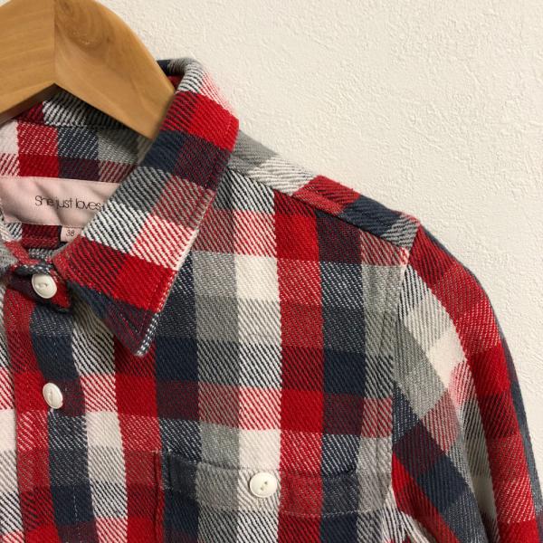 シー ジャスト ラブズ イット She just loves it シャツ、ブラウス 長袖シャツ 38 チェック マルチカラー / マルチカラー / レディース USED 古着 中古 10018502