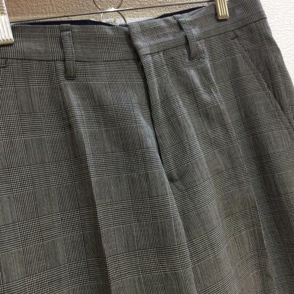 ネオンサイン NEON SIGN パンツ 17AW MODERATE SLACKS 46 46 チェック メンズ USED 古着 中古 10018589