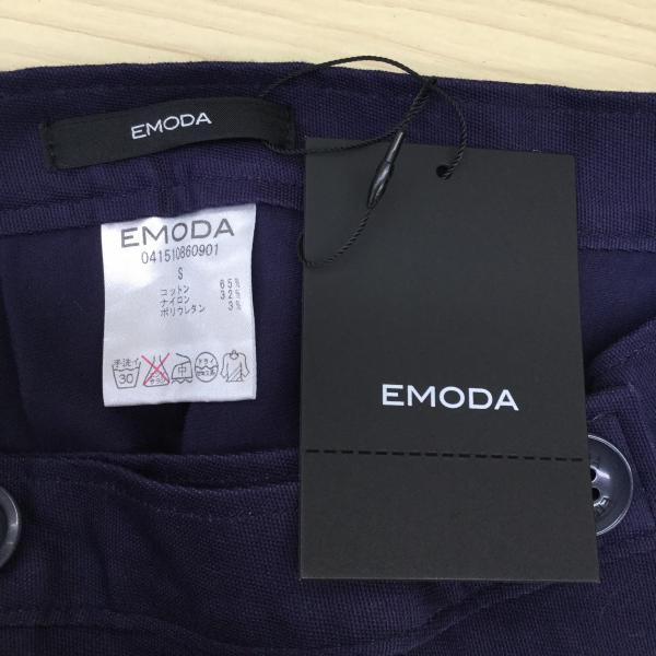 エモダ EMODA スカート スカート S 無地 紺 / ネイビー / レディース USED 古着 中古 10018716