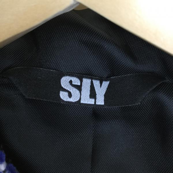 スライ SLY ジャケット、上着 ジャケット 1 黒 / ブラック / X 白 / ホワイト / X 青 / ブルー / レディース USED 古着 中古 10018797