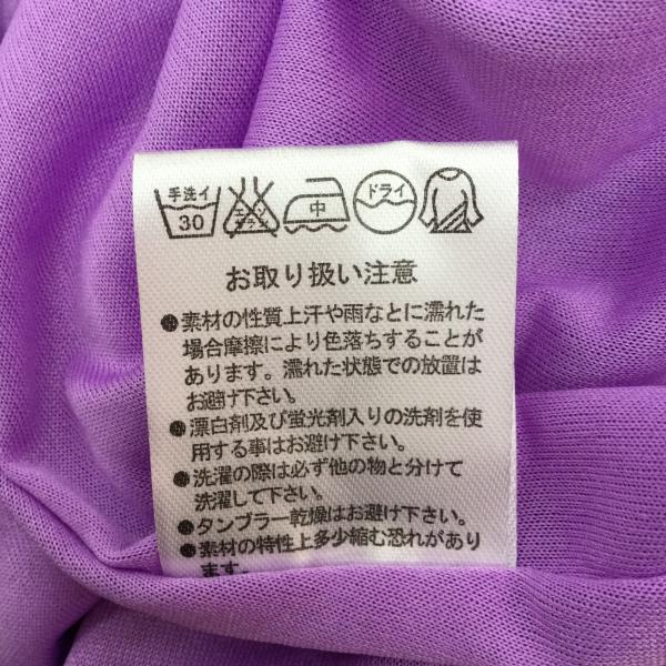 アナップ ANAP ワンピース ワンピース FREE 無地 白 / ホワイト / X 紫 / パープル / レディース USED 古着 中古 10018823