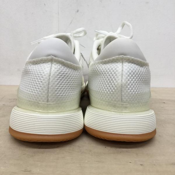 アディダス adidas スニーカー Barricade 2017 Minimalism 27.5cm 無地 白 / ホワイト / メンズ USED 古着 中古 10018852