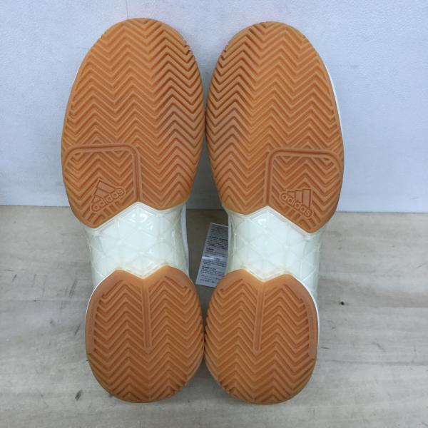 アディダス adidas スニーカー Barricade 2017 Minimalism 27.5cm 無地 白 / ホワイト / メンズ USED 古着 中古 10018852