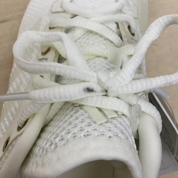 アディダス adidas スニーカー Barricade 2017 Minimalism 27.5cm 無地 白 / ホワイト / メンズ USED 古着 中古 10018852