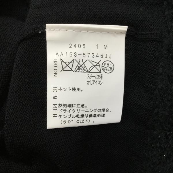 アンタイトル UNTITLED ワンピース ワンピース 2 無地 黒 / ブラック / レディース USED 古着 中古 10018929
