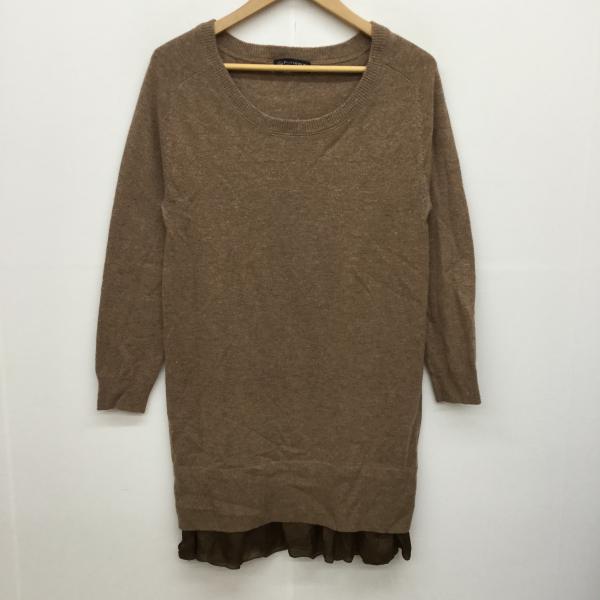ビューティアンドユースユナイテッドアローズ BEAUTY&YOUTH UNITED ARROWS ニット、セーター ニット 無地 茶 / ブラウン / レディース USED 古着 中古 10018934