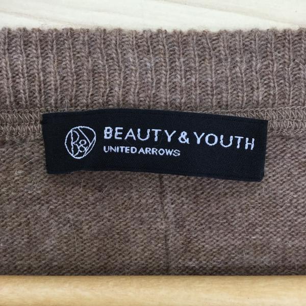 ビューティアンドユースユナイテッドアローズ BEAUTY&YOUTH UNITED ARROWS ニット、セーター ニット 無地 茶 / ブラウン / レディース USED 古着 中古 10018934