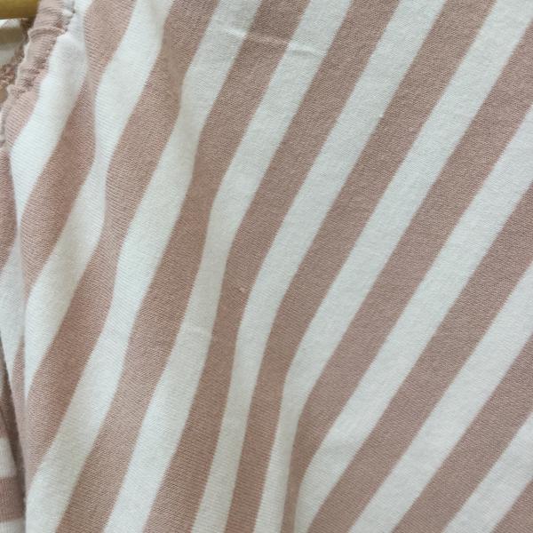 ダズリン dazzlin ワンピース ワンピース S ボーダー柄 ベージュ / ベージュ / X 白 / ホワイト / X 桃 / ピンク / レディース USED 古着 中古 10019063