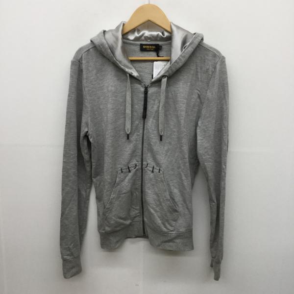 ディーゼル DIESEL パーカー パーカー XS 灰 / グレー / メンズ USED 古着 中古 10019205
