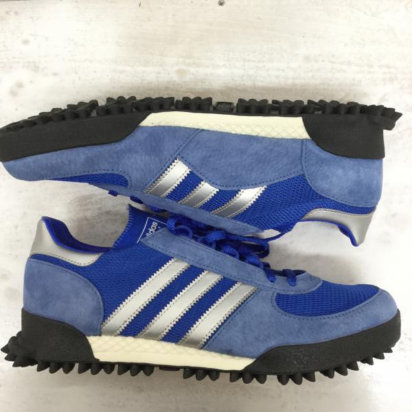 アディダス adidas スニーカー シューズ 28.0cm 青 / ブルー / メンズ USED 古着 中古 10019337