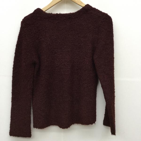 ビームス BEAMS ニット、セーター ニット FREE 無地 えんじ / ワインレッド / レディース USED 古着 中古 10019451