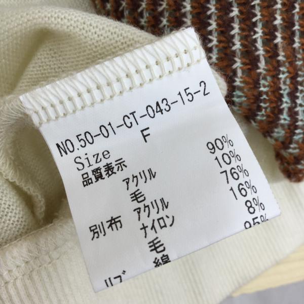 パーリッシィ PAR ICI ニット、セーター ニット FREE レディース USED 古着 中古 10019473