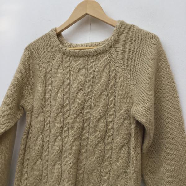 ダズリン dazzlin ニット、セーター ニット FREE 無地 ベージュ / ベージュ / レディース USED 古着 中古 10019793