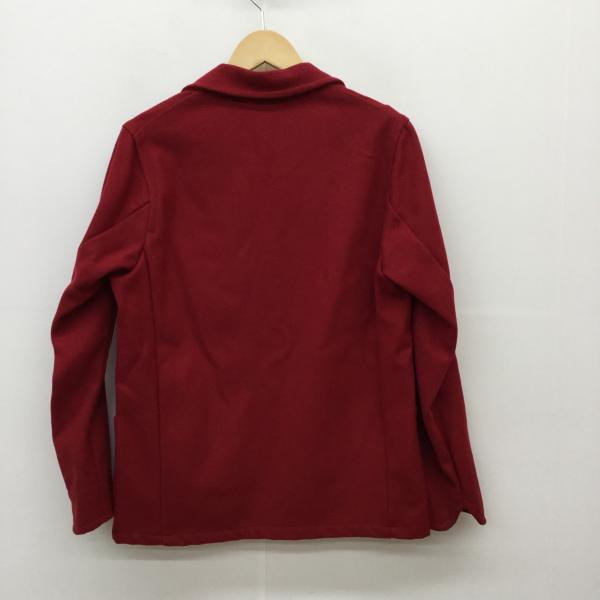 ヤーモ Yarmo コート ジャケット 38 無地 赤 / レッド / メンズ USED 古着 中古 10020019