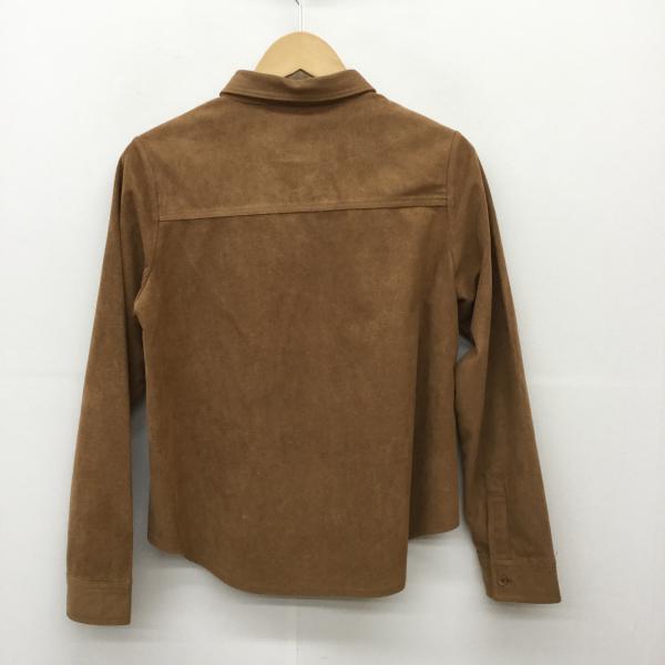 ティティーアンドコー titty&Co. シャツ、ブラウス 長袖シャツ FREE 無地 茶 / ブラウン / レディース USED 古着 中古 10020041