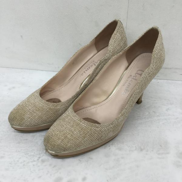 ダイアナ DIANA シューズ シューズ 説明文参照 無地 ベージュ / ベージュ / レディース USED 古着 中古 10020095