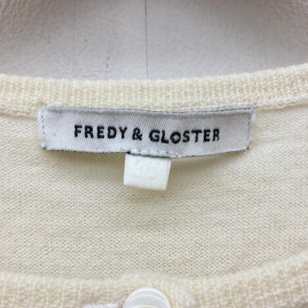 フレディアンドグロスター FREDY&GLOSTER カーディガン カーディガン 36 白 / ホワイト / レディース USED 古着 中古 10020302