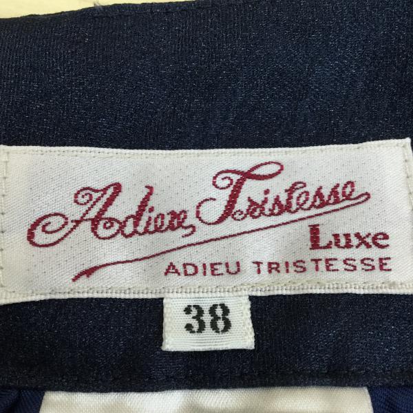 アデュートリステス ADIEU TRISTESSE ワンピース ワンピース 38 紺 / ネイビー / レディース USED 古着 中古 10020419