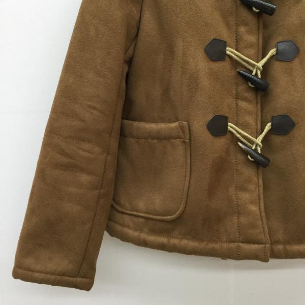 ユナイテッドアローズ UNITED ARROWS コート ダッフルコート M 無地 茶 / ブラウン / レディース USED 古着 中古 10020658