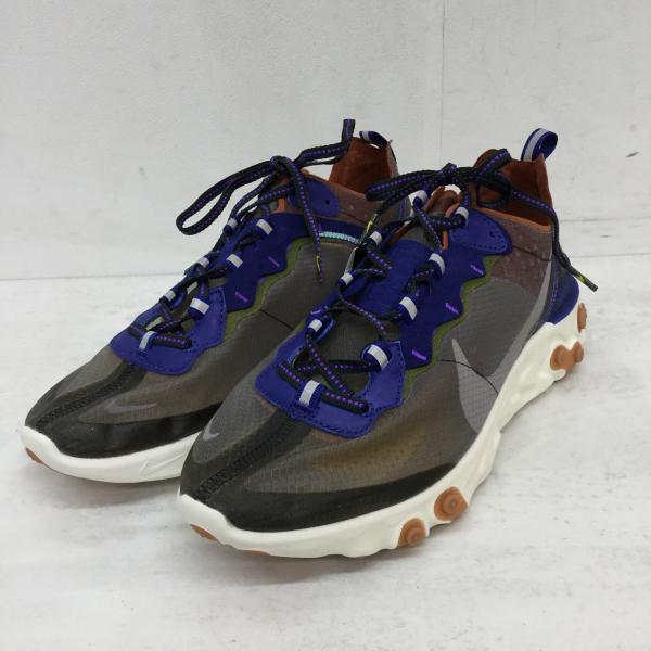 ナイキ NIKE スニーカー REACT ELEMENT 87 AQ1090-200 27.0cm 青 / ブルー / メンズ USED 古着 中古 10020875