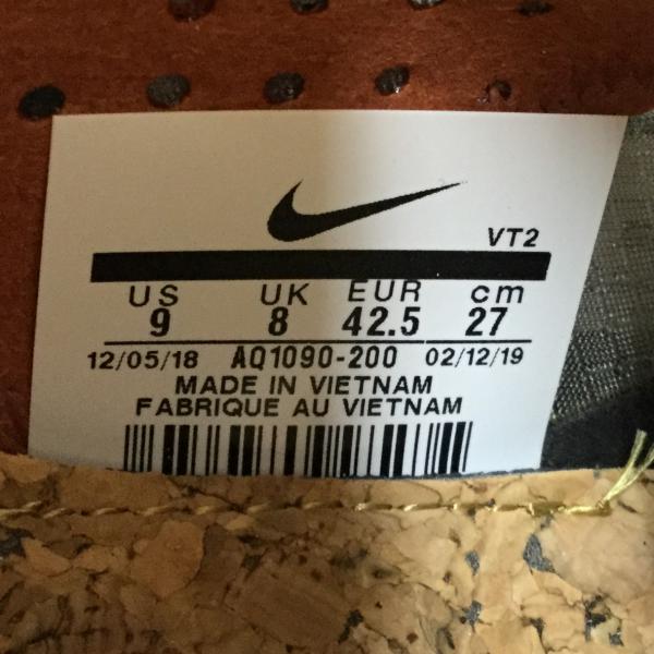 ナイキ NIKE スニーカー REACT ELEMENT 87 AQ1090-200 27.0cm 青 / ブルー / メンズ USED 古着 中古 10020875
