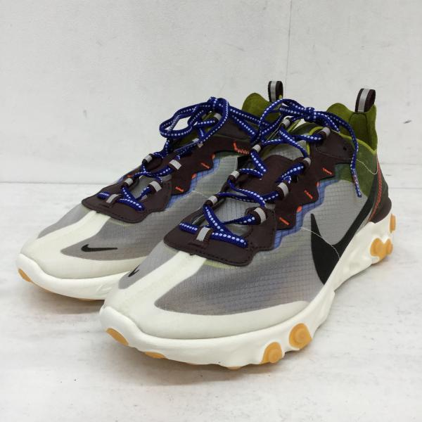 ナイキ NIKE スニーカー REACT ELEMENT 87 AQ1090-300 27.0cm メンズ USED 古着 中古 10020893