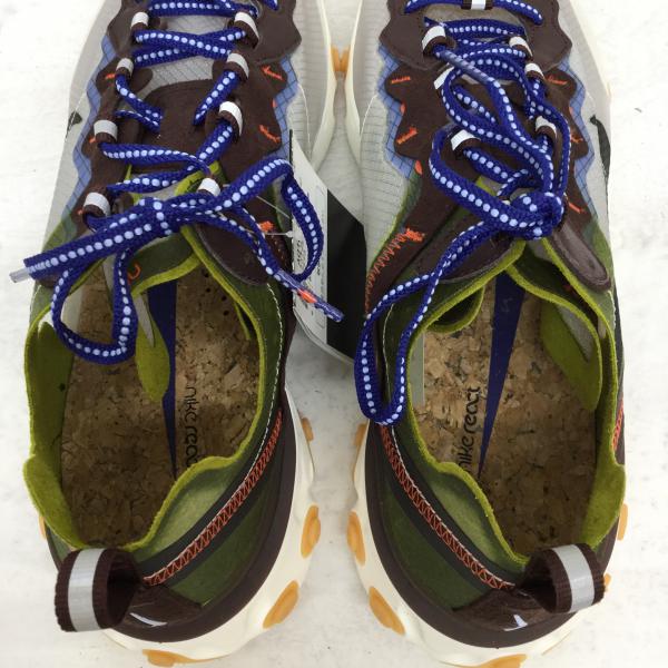 ナイキ NIKE スニーカー REACT ELEMENT 87 AQ1090-300 27.0cm メンズ USED 古着 中古 10020893
