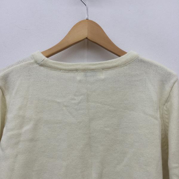 ローリーズファーム LOWRYS FARM ニット、セーター 長袖ニット M 白 / ホワイト / レディース USED 古着 中古 10020962