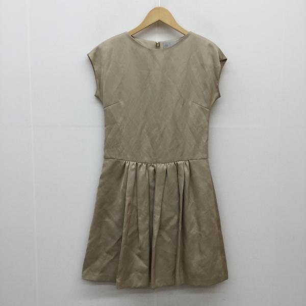 ビューティアンドユースユナイテッドアローズ BEAUTY&YOUTH UNITED ARROWS ワンピース ノースリーブワンピース S ベージュ / ベージュ / レディース USED 古着 中古 10020964