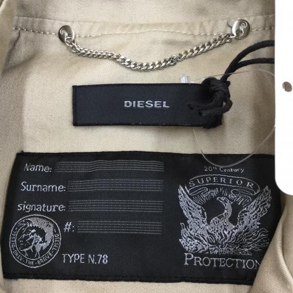 ディーゼル DIESEL コート コート一般 トレンチコート XS ベージュ / ベージュ / レディース USED 古着 中古 10021040