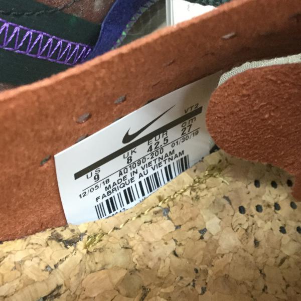 ナイキ NIKE スニーカー REACT ELEMENT 87 AQ1090-200 リアクトエレメント 27.0cm 茶 / ブラウン / X 灰 / グレー / X 青 / ブルー / X 緑 / グリーン / メンズ USED 古着 中古 10021048