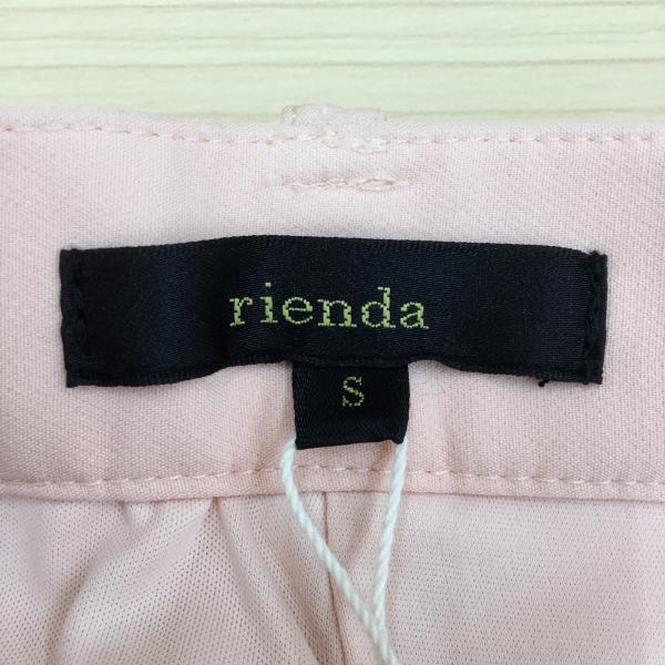 リエンダ rienda パンツ テーパードパンツ S 桃 / ピンク / レディース USED 古着 中古 10021127